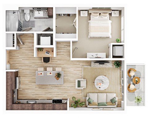 1 bed 1 bath I at The Mera, St Louis Park, MN 55426